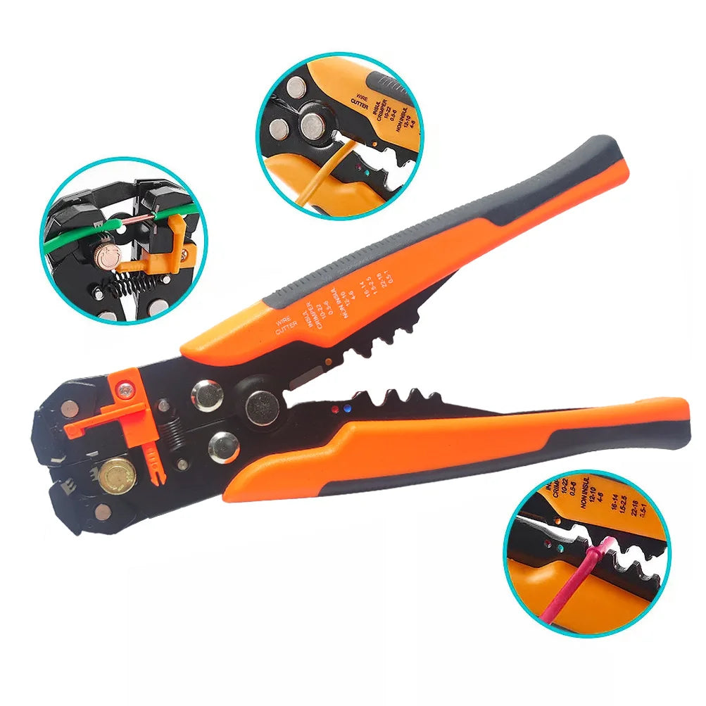 RJ45 Cat6 Wire Cutter Terminal Cable Crimper Networking Crimping Pliers Tools Wire Stripper Tool Pliers