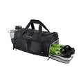 2025 Large Fitness Travel Duffle Bag Black Waterproof Oxford Fabric Sports Gym Duffel Bag