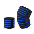 2026 High Quality Compression Thick Knee Wraps Weight Lifting Guard Brace Strap Adjustable Gym Power Lifting Sublimation Squat