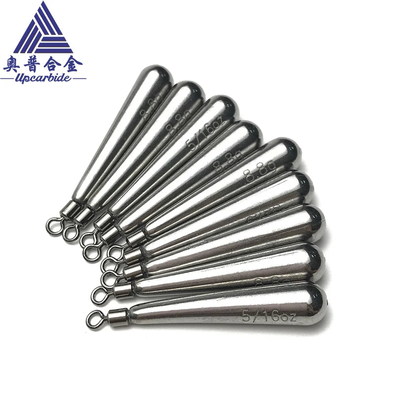 Fishing Tungsten Skinny Drop Round Eye