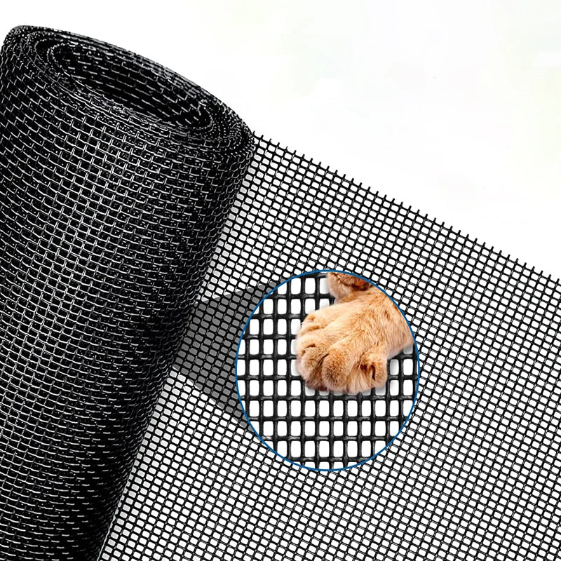 Customized Modern Anti-Mosquito Fly & Bug Pet Screen Net Mesh 100% Polyester Woven for Hotel Use Door & Window Application