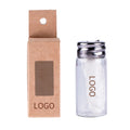 Biodegradable Dental Floss Zero Waste Bamboo Charcoal Floss Acticarbon Glass Bottle Dental Floss