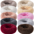 Super Soft Dog Bed Plush Cat Mat Pets Beds for Large Dogs Labradors House Round Cushion Pet Product Cats Accessories