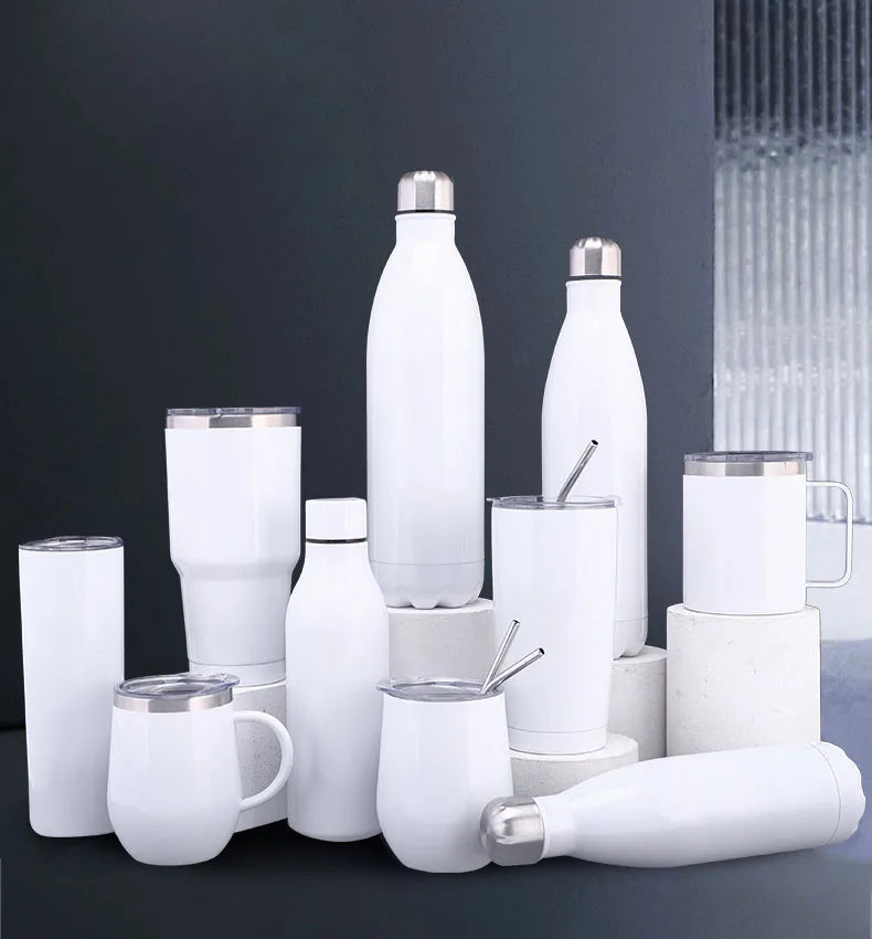 Sublimation Tumbler Cup Double Wall Insulated Stainless Steel Mug