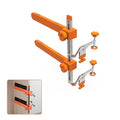 Imbot Stainless Steel Cabinet Drawer Slide Template Jig with Magnetic Guide Clamp Hardware Products for Woodworking DIY Build
