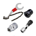 YOUME Bicycle Repair Tool Kits Mountain Bike Chain Cutter Freewheel Remover Crank Tool with Bracket Remover