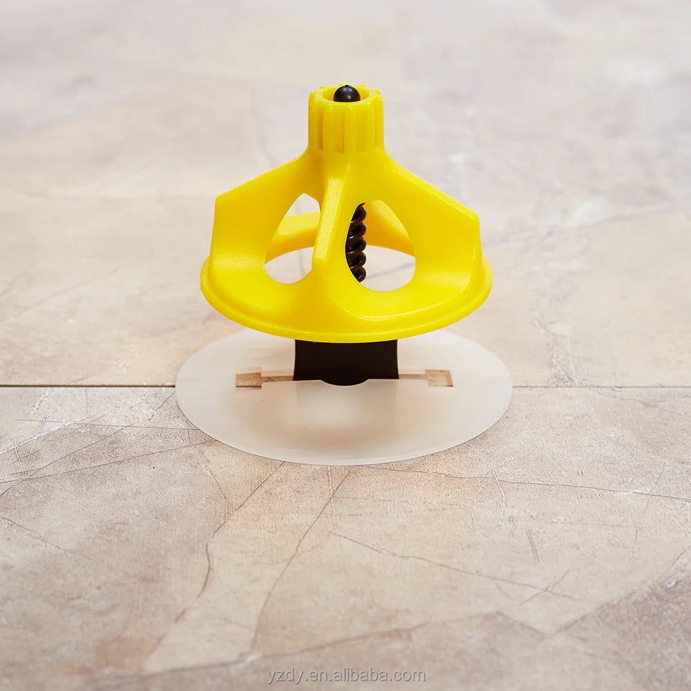 Professional Spin Tile Leveling System 1.5mm Spin Ceramic Leveler Spin Doctor 1/16" Spacers Twister Leveler System
