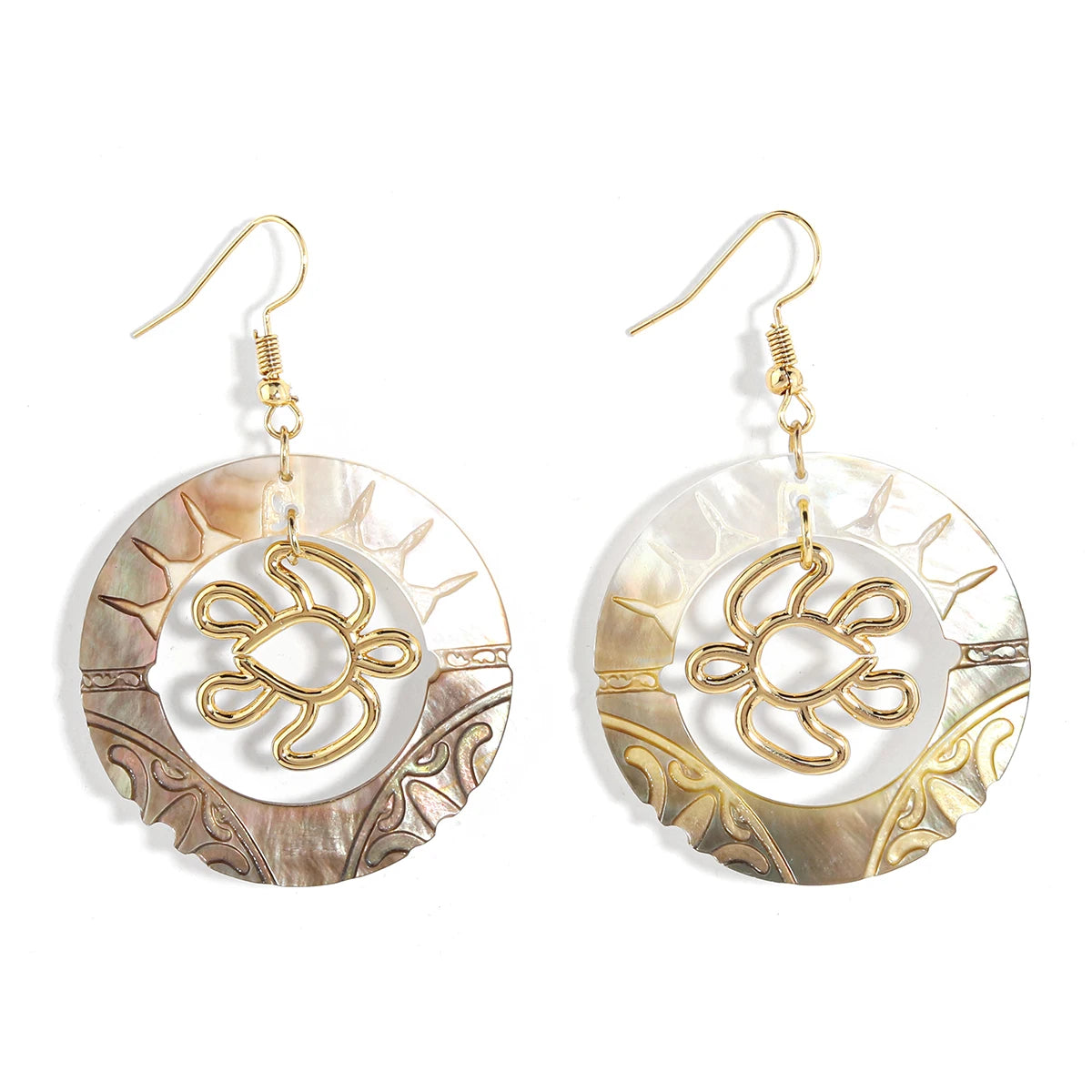 Fashion Cute Hawaiian Tonga Turtle Animal Drop Earrings Accessories Women