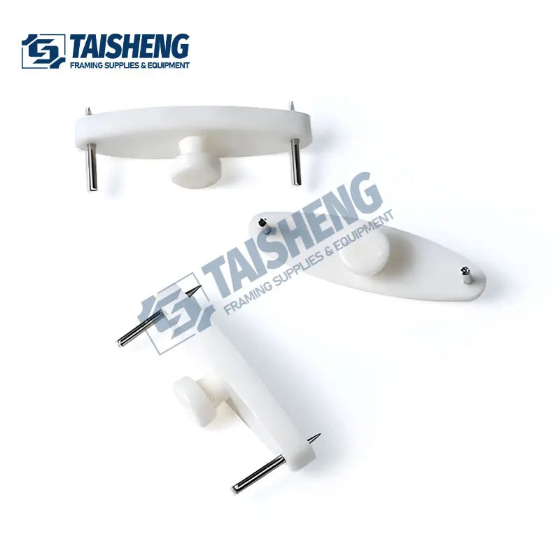 TS-H29A ABS Plastic Photo Frame Wall Hook 10*38mm Snap Hook Industrial Metal Key Hook Plain Finish