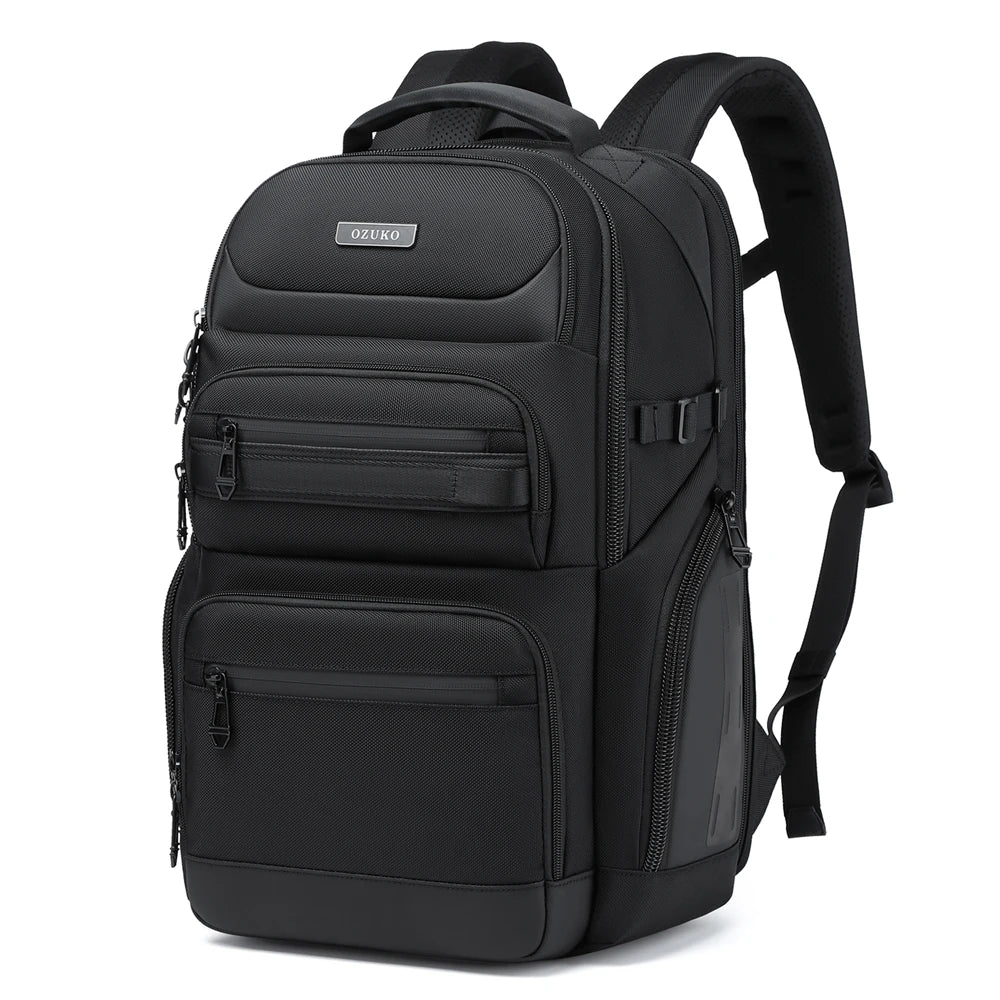 OZUKO 9772 Wholesale Large Casual Daypack Multi Functional Travel Backpack Large Capacity Waterproof Laptop Backpack Waterproof