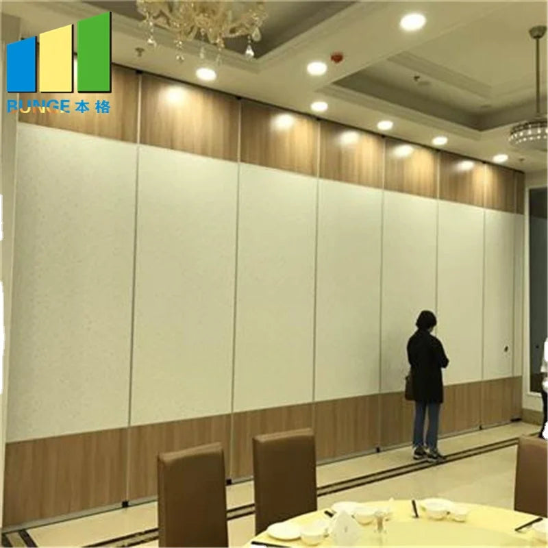 Gym Hospital School Movable Folding Modern Design Aluminum Soundproof Partition Wall Acoustic Room Divisions