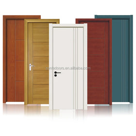 Modern Entrance Door Security Front Wood Door for Home and Office and American Style Custom Exterior Entry Door with Smart Lock