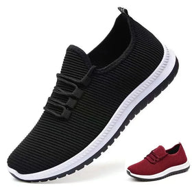 Breathable Ladies Women Wedge Chunky Heighten Height Increase Shoe/shoes Sneakers Footwear
