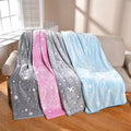 Wholesale Christmas Glow Dark Winter Queen Size Small Fleece Throw Blankets Soft Fuzzy Kids Cartoon Blanket from Manufacturer