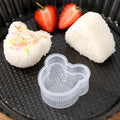 Rice Mold Musubi Maker Kit Sushi Mold for Kids Lunch Bento and Home DIY