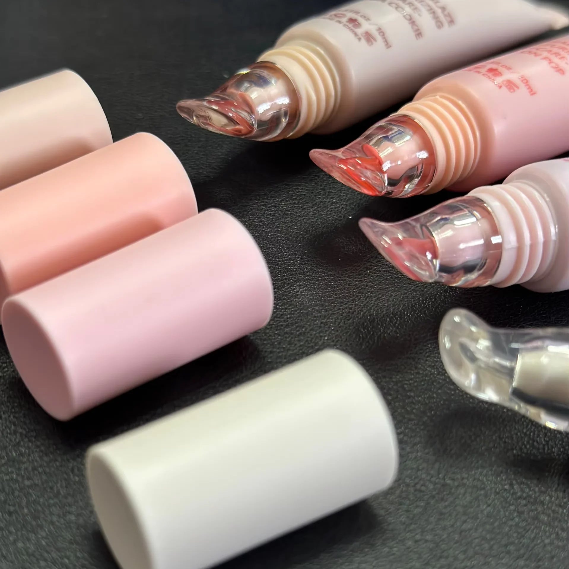 DIY Mineral Vegan Lip Makeup Moristuring Lip Gloss-Hydrating Lip Oil with Matte Shimmer Liquid Lipsticks
