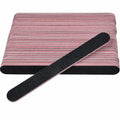 Professional Double Sided 100/180 Grit Nail Files Emery Board Black Manicure Pedicure Tool and Nail Buffering Files
