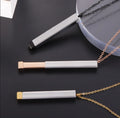 Good Quality Stainless Steel Necklace Engraved Bar Pendant Necklace Personalised Hidden Message Bar Necklace for Gifts