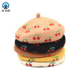 2026 New Arrival Women's French Wool Beret Cherry Pattern Embroidered Newsboy Cap Fashionable Autumn Winter Warm for Casual