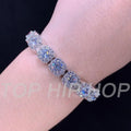 Fashion Jewelry Chain Lab Diamond Fashion Zircon Bracelet New Design Cute Bling Bing Tennis Chain Bracelet for Men