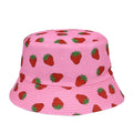 Fashion New Digital Print Cartoon Women Reversible Bucket Hat Custom
