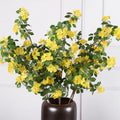 Artificial Apricot Blossom Flower for Living Room Background Flower Arrangement Centerpieces Decoration