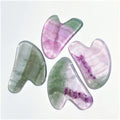 Huiying Popular Design Fluorite Gua Sha Board Heart Guastone Tool Anti Aging