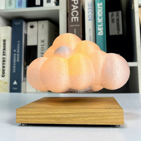Modern Luxury Custom Night Lamp Soft Lighting Magnetic Levitation Floating Cloud LED Light for Home Office Bedroom Decoration