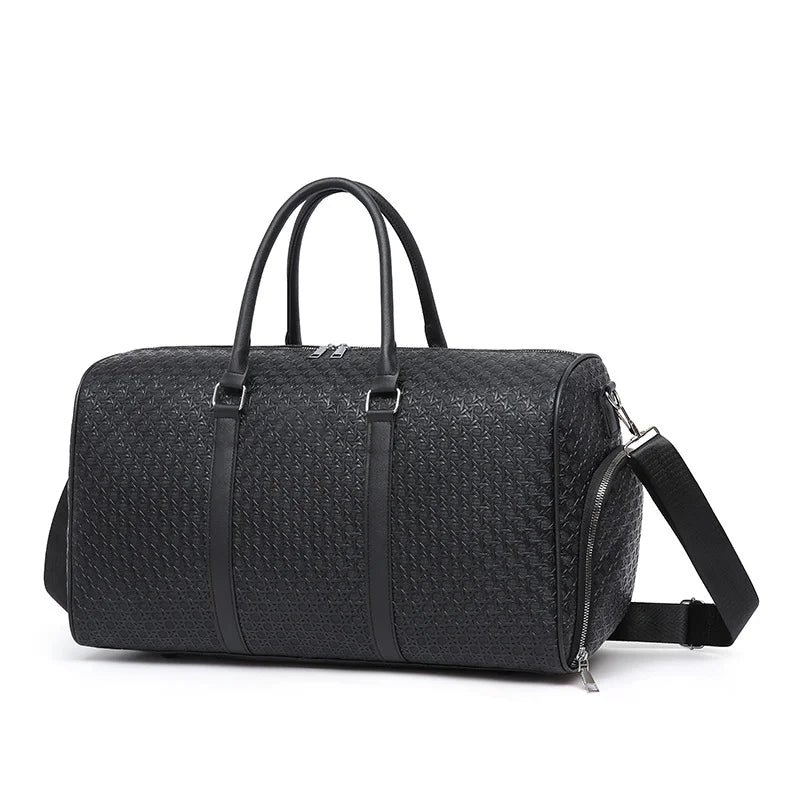 Custom Fashionable Polyester Duffle Bag for Travel School Outdoor Sports and Beauty Luggage with Zipper Closure