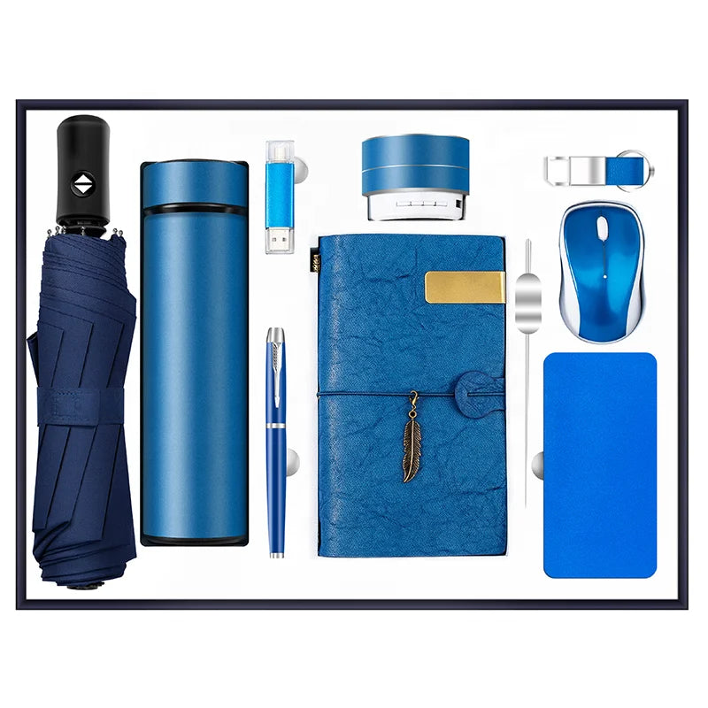 Custom Promotional Corporate Company Gift Wholesale Vacuum Cup Souvenir Gift Promotional for Business Gift Set