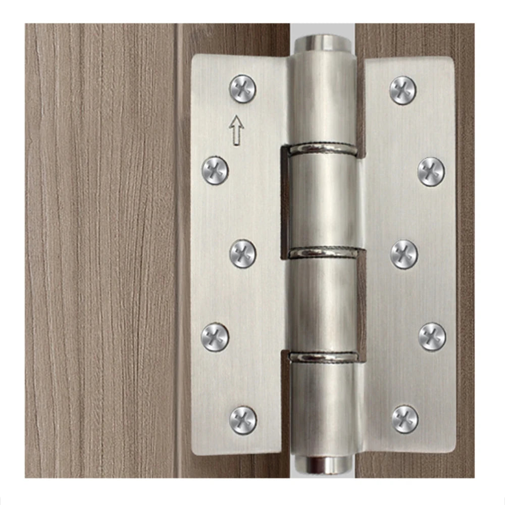 SUS 304 Buffer Hydraulic Hinges Door Closer Function Speed Adjustable 5 Inches Hinge Grade Satin Door Hinge