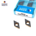 HADSTO CNC Two-Color Coated HS8125 Blade DCMT 11T304 11T308 11T312-TM for Steel Processing Custom OEM Supported