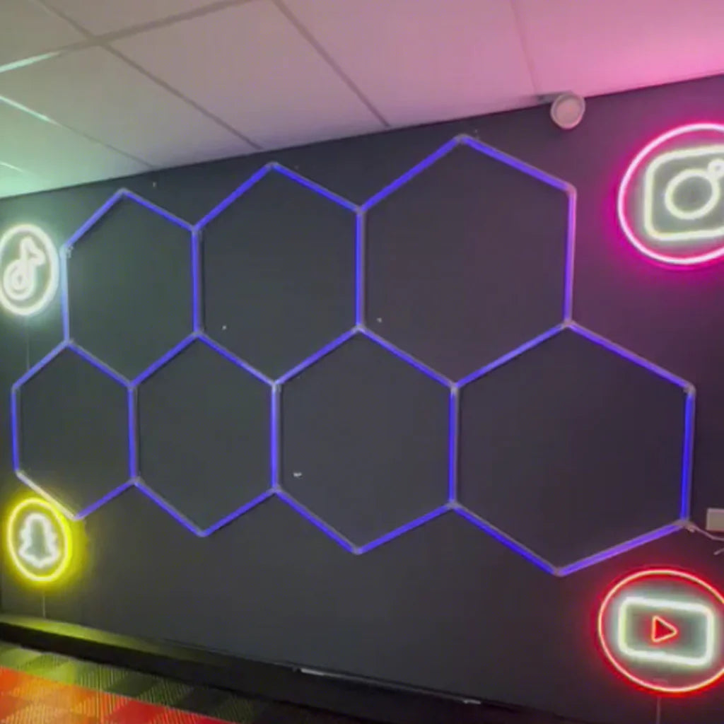 Hot Sales China Remote Control Atmosphere Led Hexagon Club Lighting Effects