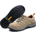 DianSen Fashion Breathable Steel Toe Safety Shoes Non-slip Work Shoes for Ladies