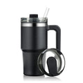20oz 30oz Tumbler with Handle and Straw Lid Big Grip Custom Leak Resistant Reusable Vacuum Adventure Tumbler Thermos Bottle