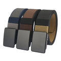 Webbing Belt Fishing Golf Belts With Rotatable Metal 2023 New Buckle Casual Sports Wide Men's Nylon 1.5" Durable Male Daily Life
