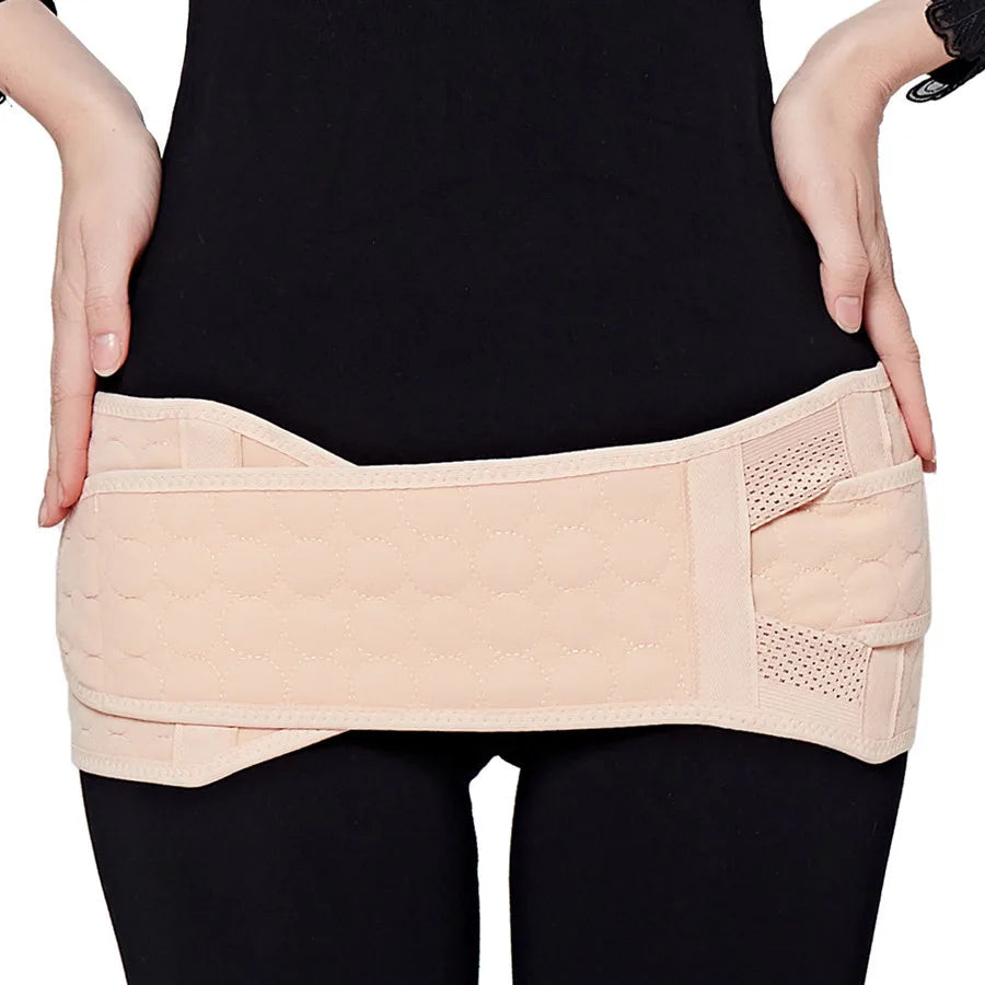 Postpartum Support Postnatal Recovery Pelvic Girdle Control Panties Breathable Anti-Bacterial Medium Control Nylon Spandex