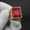 Wholesale Hip Hop Punk Fashion Ring Jewelry Retro Accessories Domineering Titanium Ring for Men