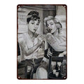 Unique Style Personal Custom Made Retro Man Cave Metal Plaque Vintage UV Printed 20x30cm Decorative Home Decoration CMYK Color