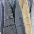 Blank Acid Washed T Shirt 100% Cotton Men Women Unisex Your Own Brand Vintage Stone Washed Tshirt Homme Oversized Boxy t Shirt