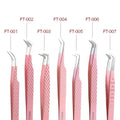 SONG LASHES Wholesales Professional Custom Label Tweezers for Volume Lashes Fiber Tips Extension Tweezers