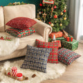 New Christmas Snowflake Pillow Birthday Christmas Party Decoration Cushion Cover Lumbar Pillow Backrest Bedhead Pillow Gift