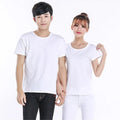 Cheap Price Quick Dry Sublimation Printing Custom Logo Shirt Plus Size Men's Fitness Polyester White T Shirt