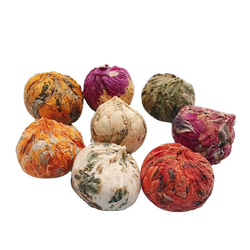 Hot Sale Popular Lavender Violet  Jasmine Pyramid Tea Bag Flower Tea