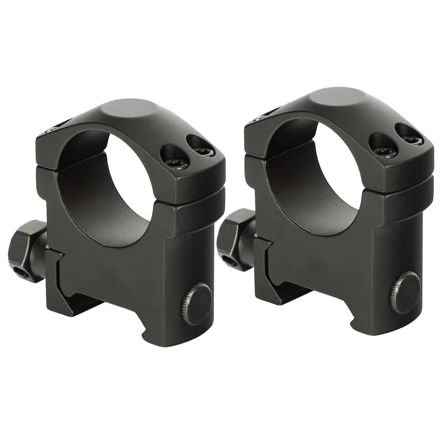 Ohhunt Medium Profile Tactical Scope Mount for 25.4mm Tube Mounting Rings Double Nails Scope Ring