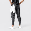 Men's Casual Trousers Lightweight Quick-Drying Outdoor Sport Pants with Multi-Pockets Stretch Mid-Waist Tooling Flat Design