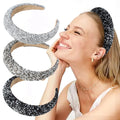 European and American Fashion Pearl Decoration Headband Wholesale Women Sponge Hair Band for Hair Fixed