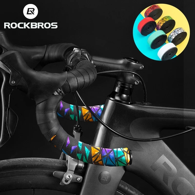 Bike Accessories 2.3MM Thickened PU Eva Anti-slip Wear-resistant Shockproof Handlebar Grip Tape Bicycle
