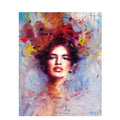 CHENISTORY DZ992791 Painted Female Diy Oil Acrylic Paint by Numbers Kits Adult Abstract Painting Paint Set on Canvas with Number