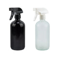 Factory New Personal Care Glass Bottle Water Sprayer 500ml Glass Sprayer Pump Dispenser with Plastic Pump
